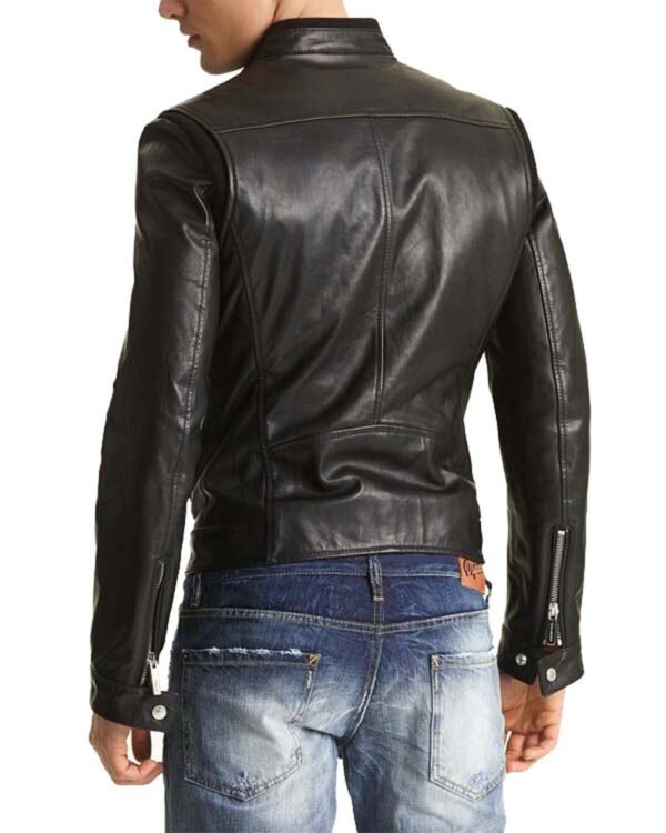 Men Leather Fashion Jacket