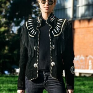 Women Western Leather Jacket