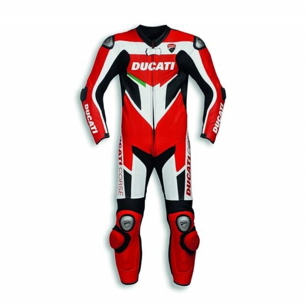 Ducati Men Motorbike Leather Racing Suit