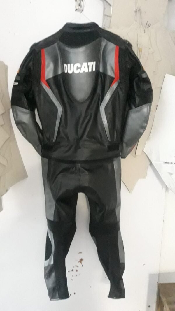 Ducati Men Motorbike Leather Racing Suit