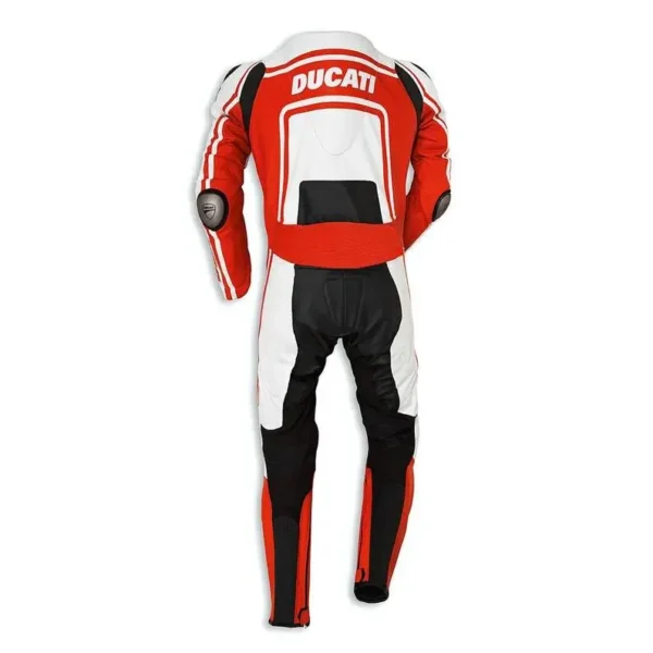 Ducati Men Motorbike Leather Racing Suit