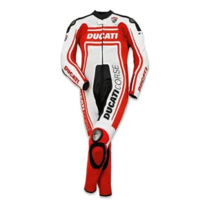 Ducati Men Motorbike Leather Racing Suit