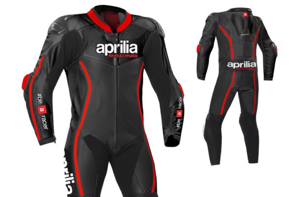 Aprilia Men Motorbike Leather Suit