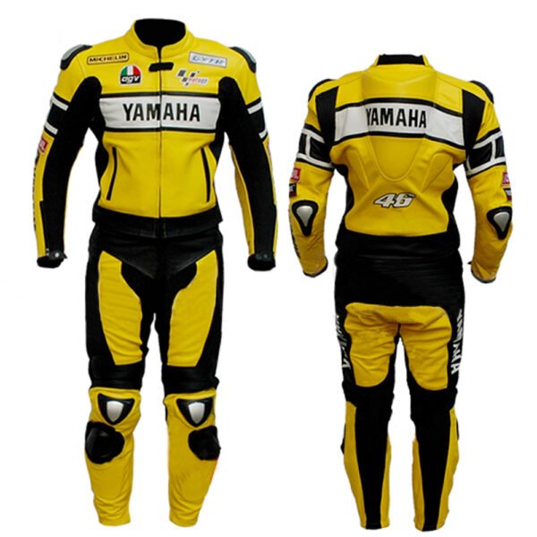 Yamaha Men Motorbike Leather Suit