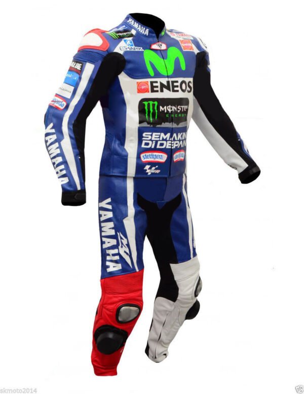 Yamaha Men Motorbike Leather Suit