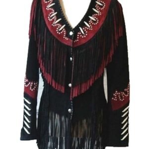 Women Leather Western Jacket