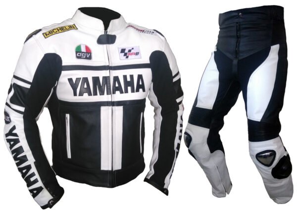 Yamaha Men Motorbike Leather Suit