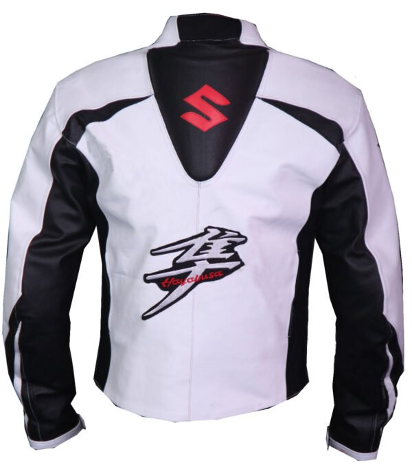 Suzuki Men Motorbike Leather Jacket