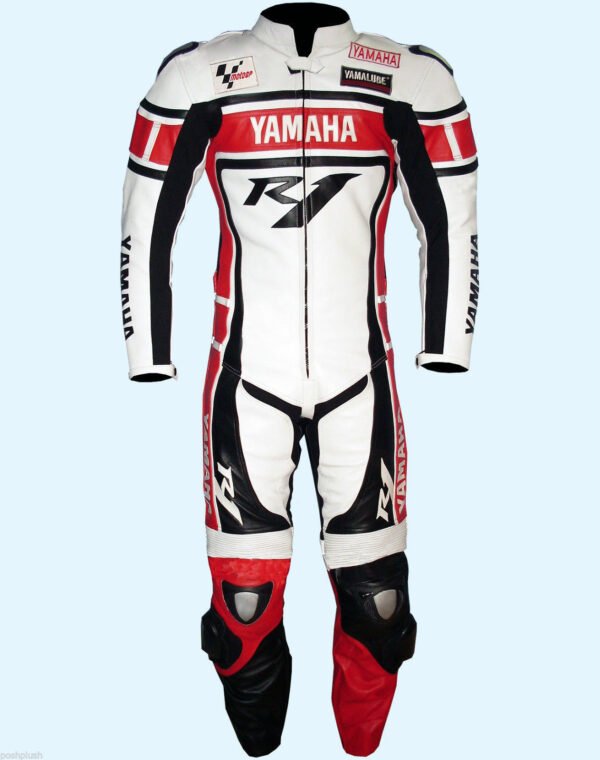 Yamaha Men Motorbike Leather Suit