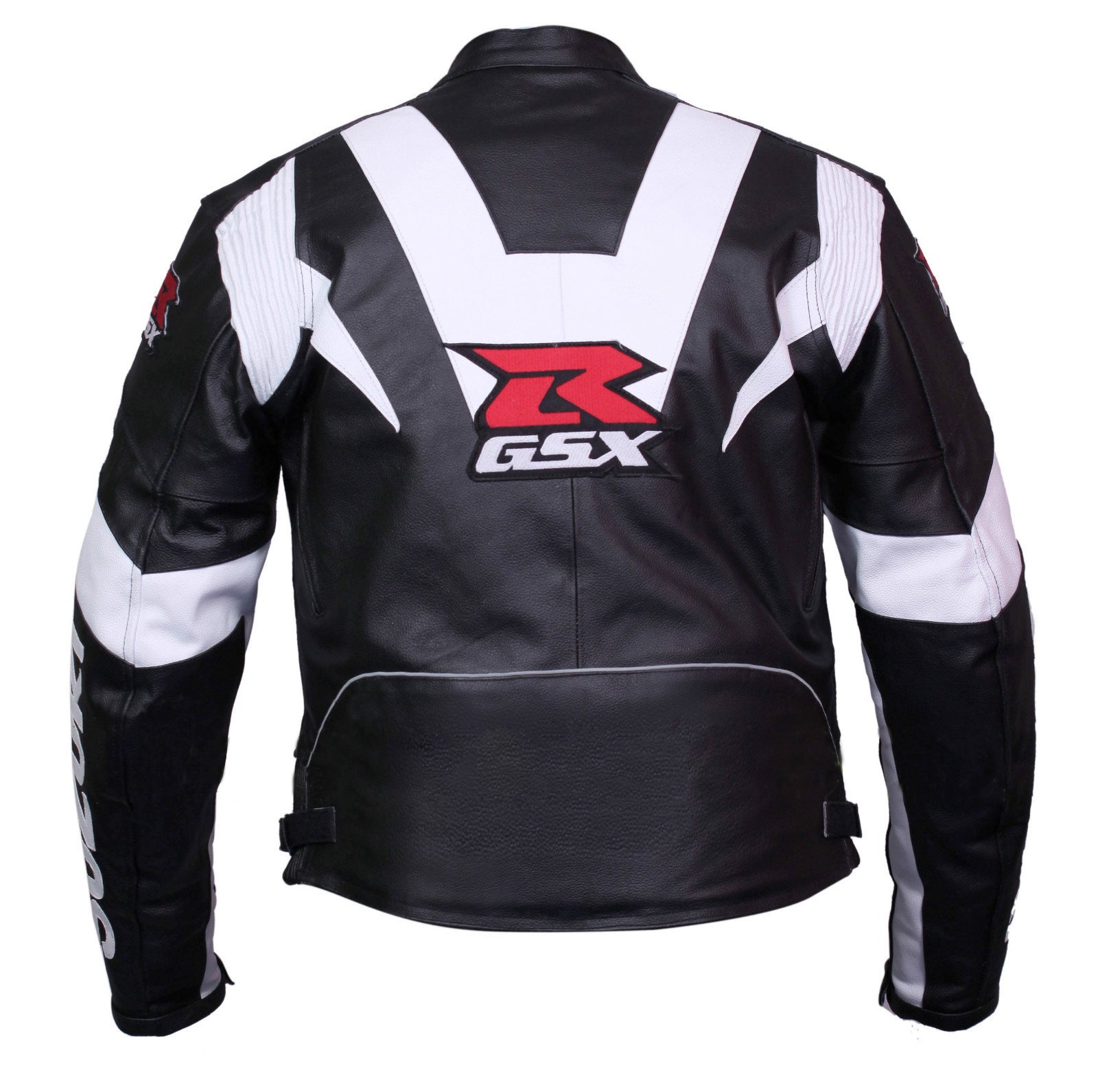 Suzuki Men Motorbike Leather Jacket