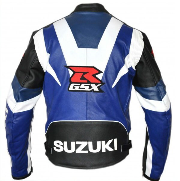 Suzuki Men Motorbike Leather Jacket