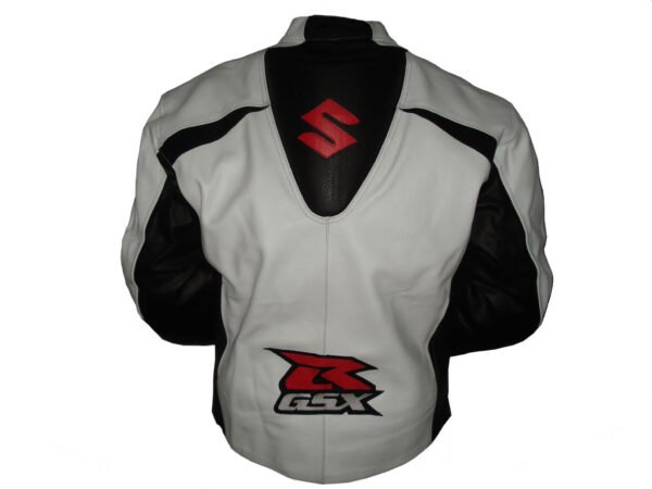 Suzuki Men Motorbike Leather Jacket