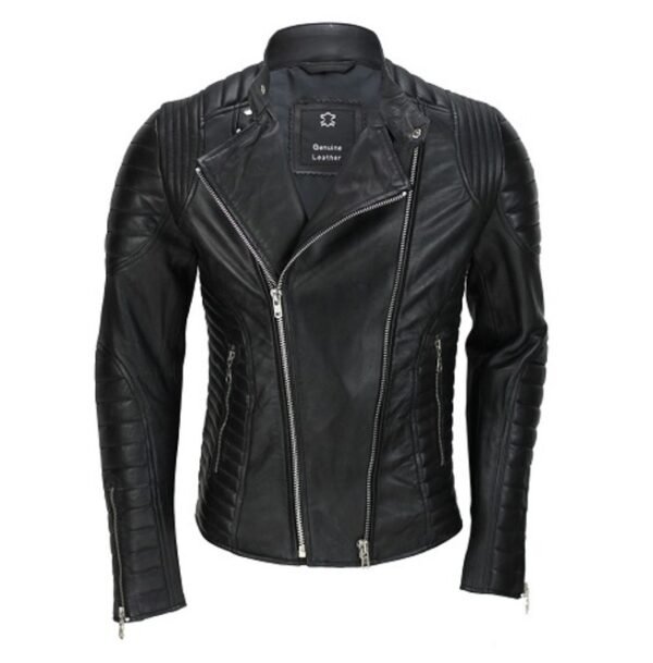 Men Leather Fashion Jacket