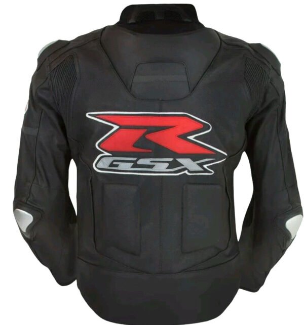 Suzuki Men Motorbike Leather Jacket