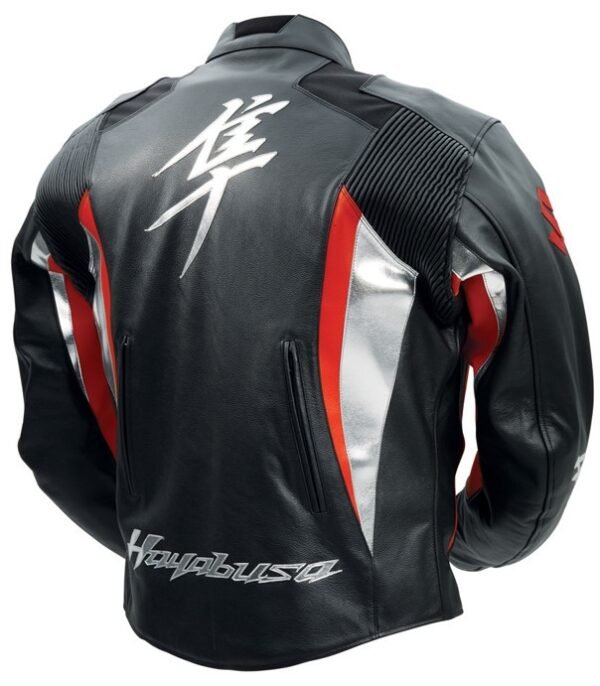 Suzuki Men Motorbike Leather Jacket