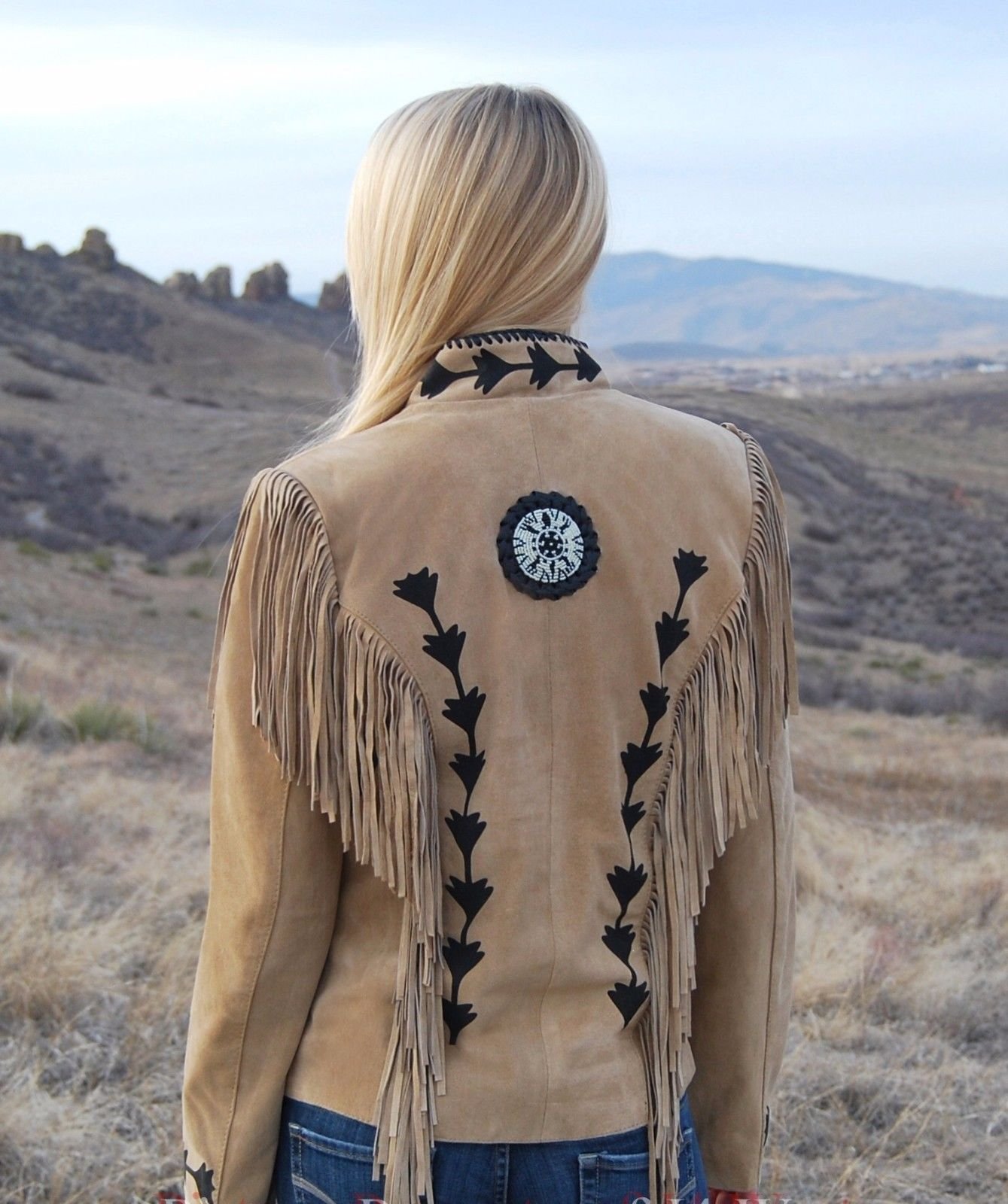 Women Western Leather Jacket