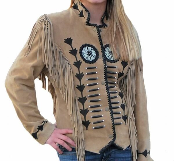 Women Western Leather Jacket
