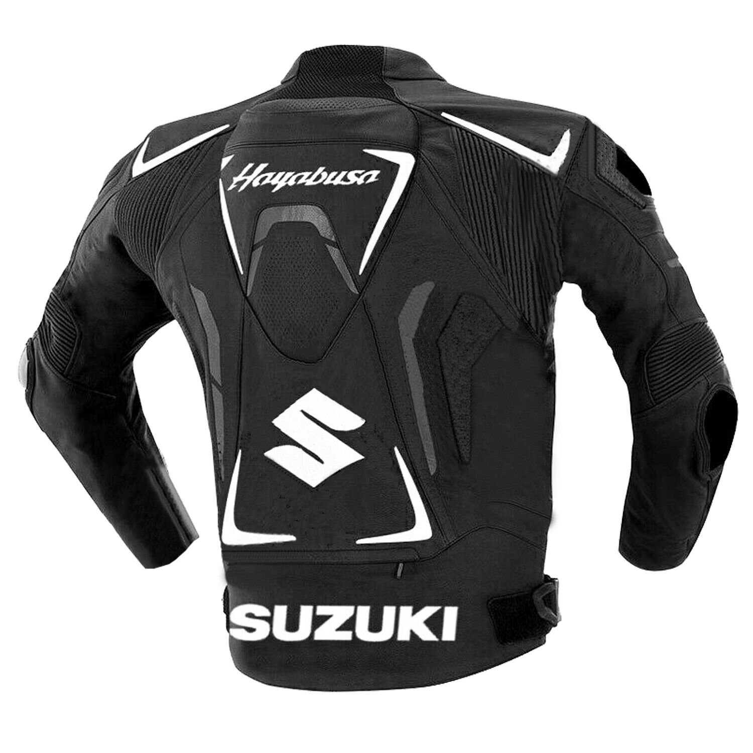 Suzuki Men Motorbike Leather Jacket