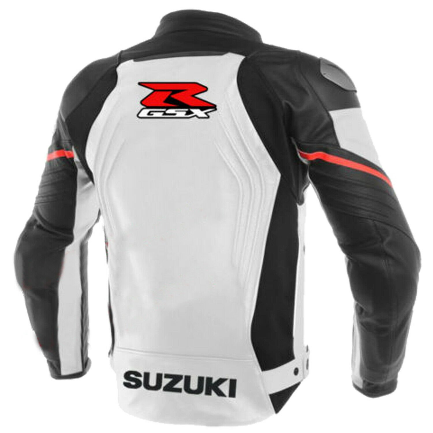Suzuki Men Motorbike Leather Jacket