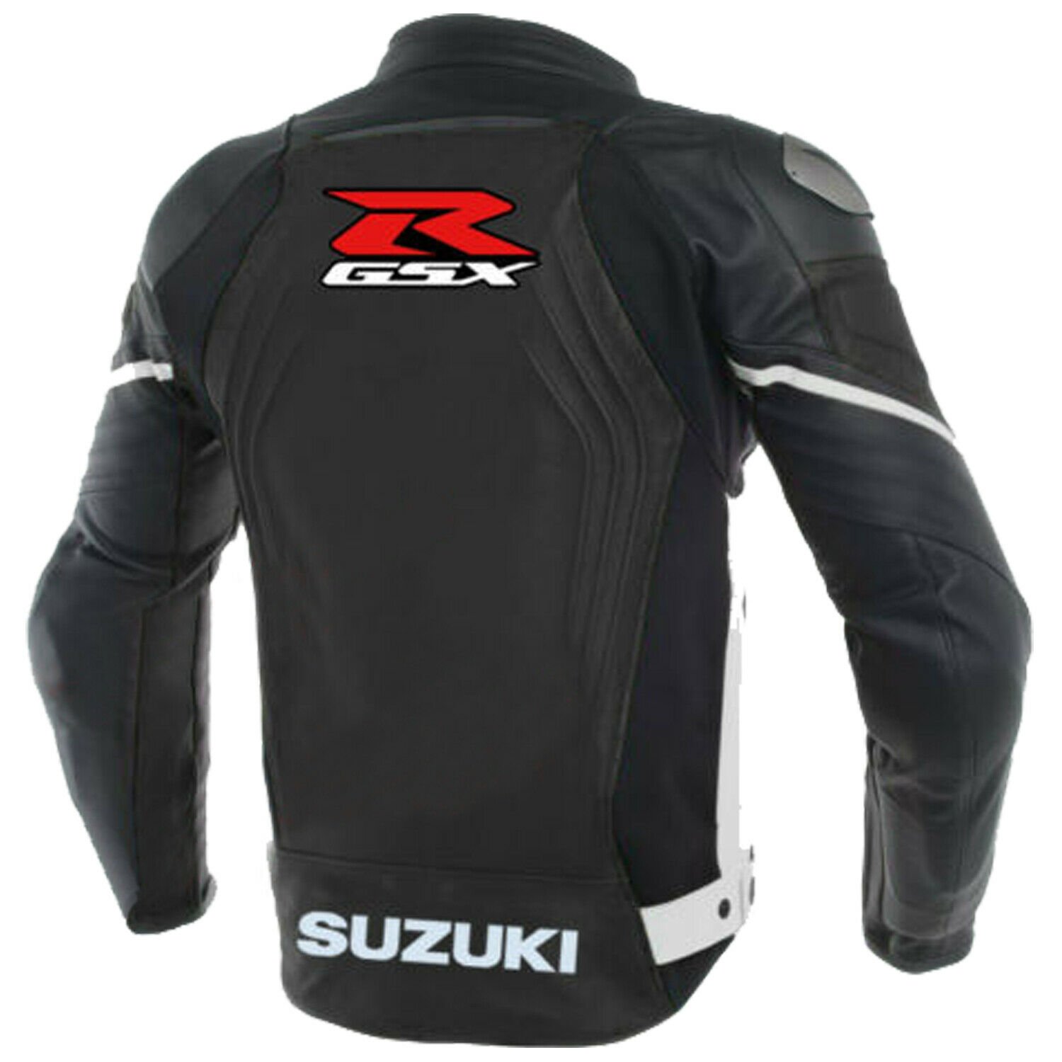 Suzuki Men Motorbike Leather Jacket