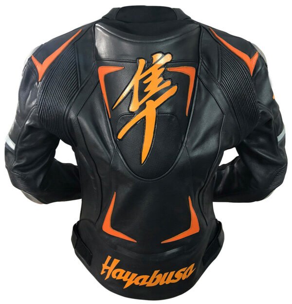 Suzuki Men Motorbike Leather Jacket