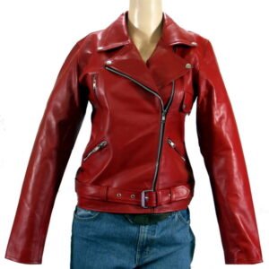 Women Motorbike Leather Jacket