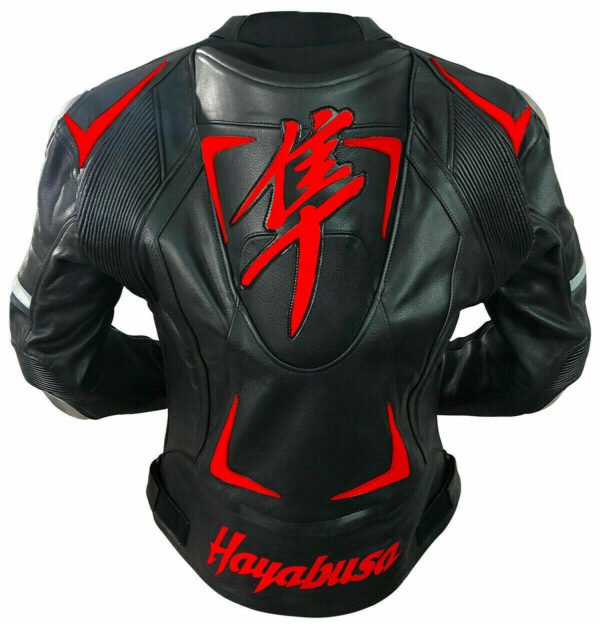 Suzuki Men Motorbike Leather Jacket