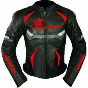 Suzuki Men Motorbike Leather Jacket
