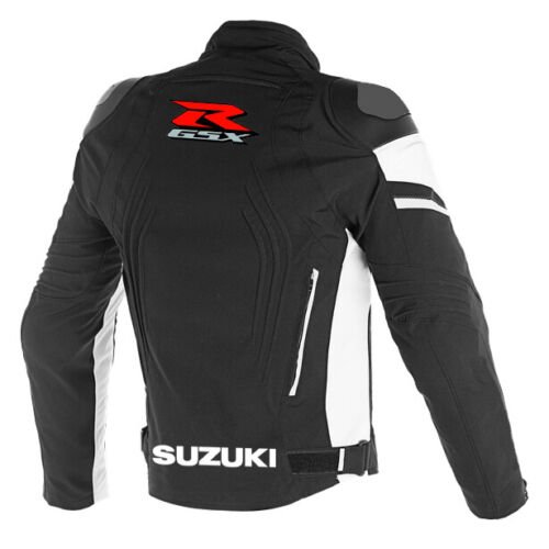 Suzuki Men Motorbike Leather Jacket
