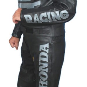 Honda Men Motorbike Leather Suit