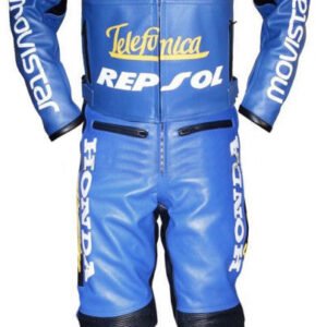 Honda Men Motorbike Leather Suit