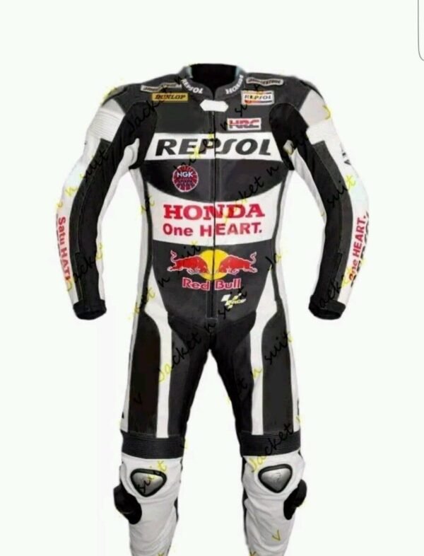 Honda Men Motorbike Leather Suit