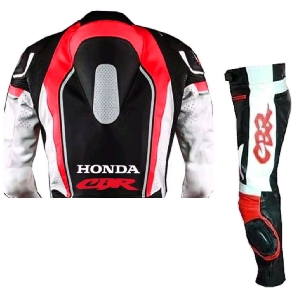 Honda Men Motorbike Leather Suit