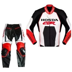 Honda Men Motorbike Leather Suit