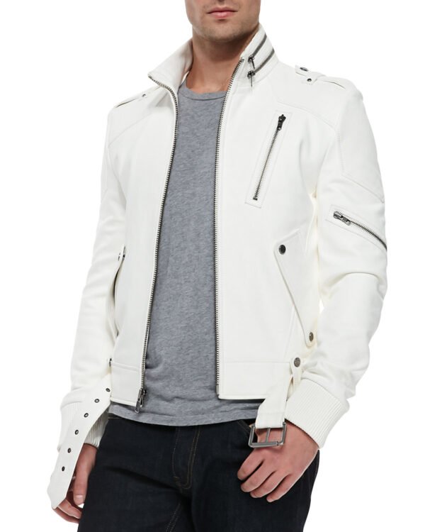 Men Leather Fashion Jacket