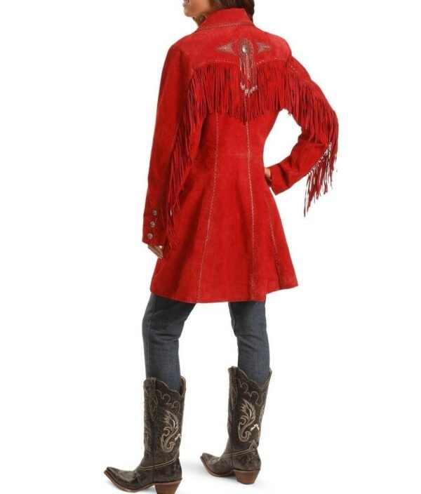 Women Leather Western Jacket