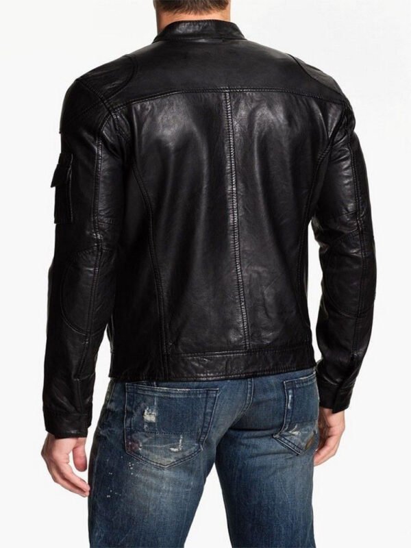 Men Leather Fashion Jacket