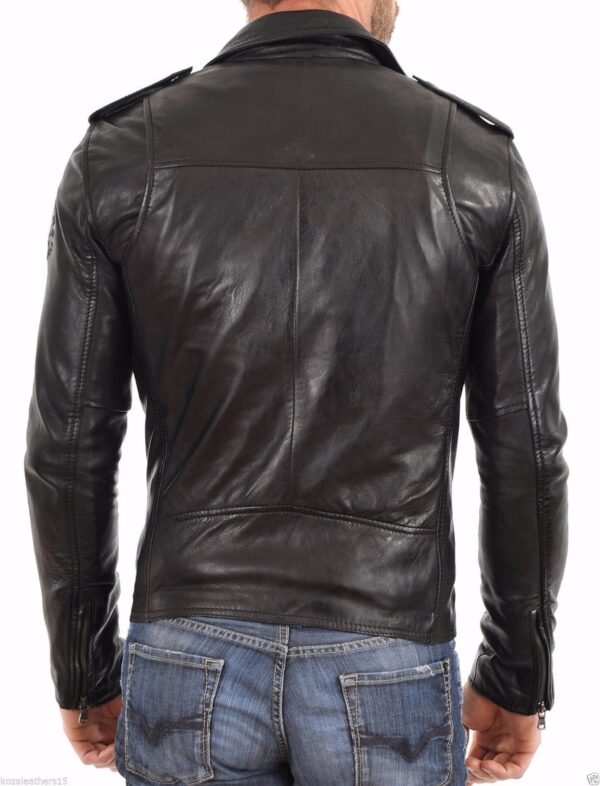 Men Leather Fashion Jacket