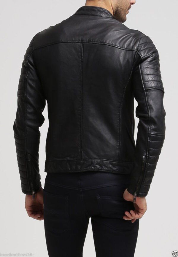 Men Leather Fashion Jacket