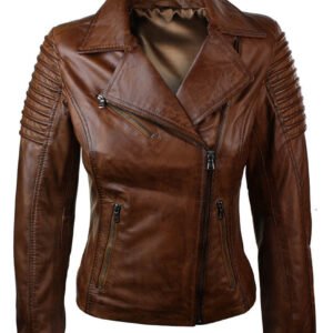 Women Leather Fashion Jacket