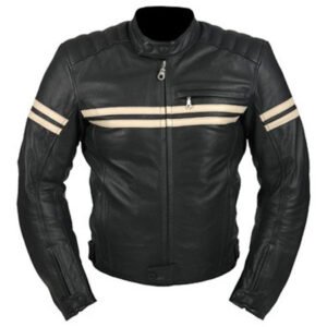 Men Motorbike Leather Jacket