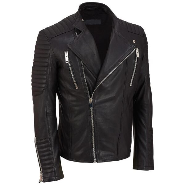 Men Leather Fashion Jacket