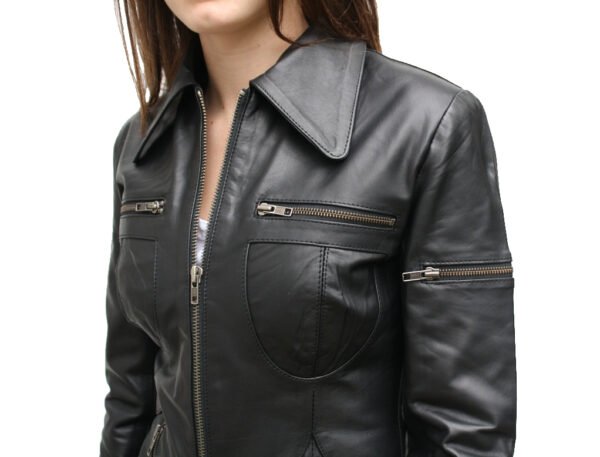 Women Leather Fashion Jacket