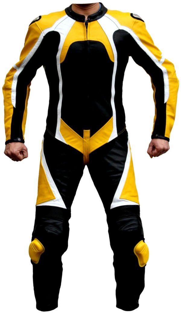 Men Motorbike Leather Suit