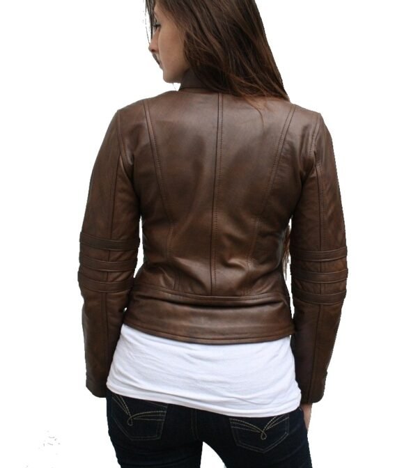 Women Leather Fashion Jacket