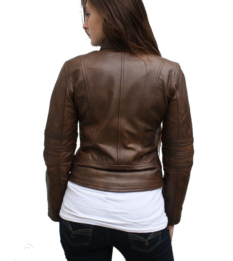 Women Leather Fashion Jacket