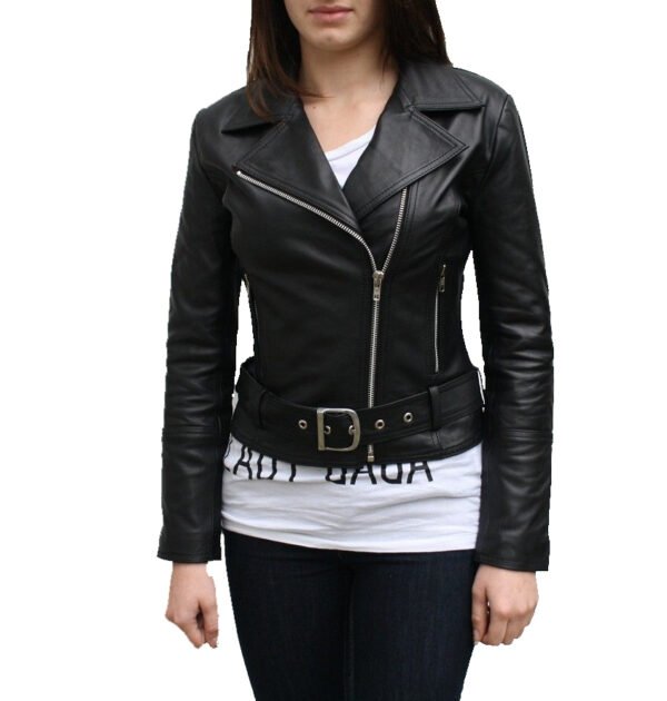 Women Leather Fashion Jacket