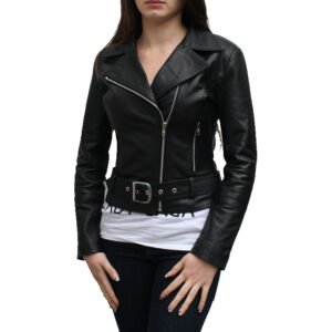 Women Leather Fashion Jacket