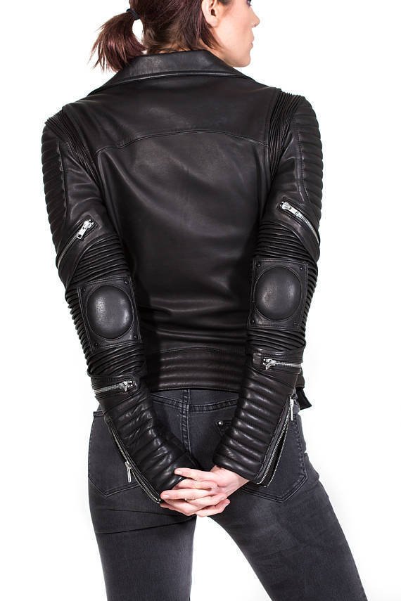 Women Leather Fashion Jacket