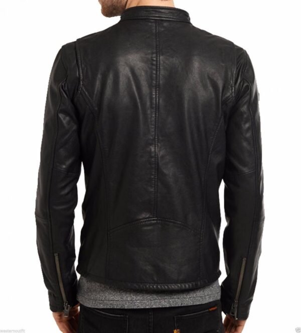 Men Leather Fashion Jacket